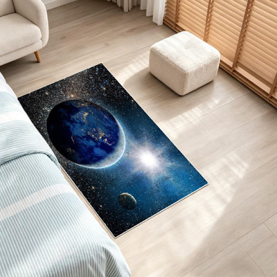 Tapis lavable transparent lavable à la machine Sunrise