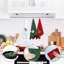 Ensemble de 3 essuie-mains de Noël 13 "x 18", serviettes 100% pur coton pour salle de bain Ho Ho Ho