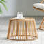 Table d'appoint l 20,82 po x H 20 po - brun pour l'extérieur