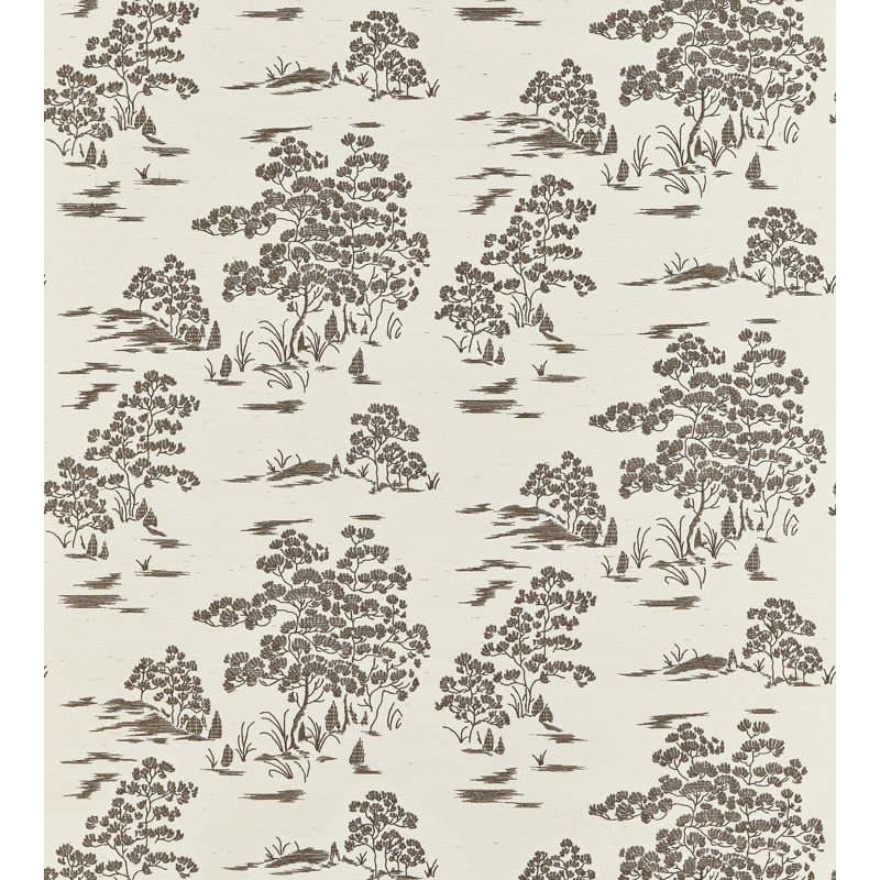 Soiree Wallpaper Roll, Bark