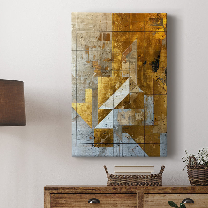 ABSTRACT Series XCV III - Gallery Cavas sur mesure, H 48 po x l 32 po
