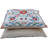 Floral Cotton and Silk Throw Pillow-106973246