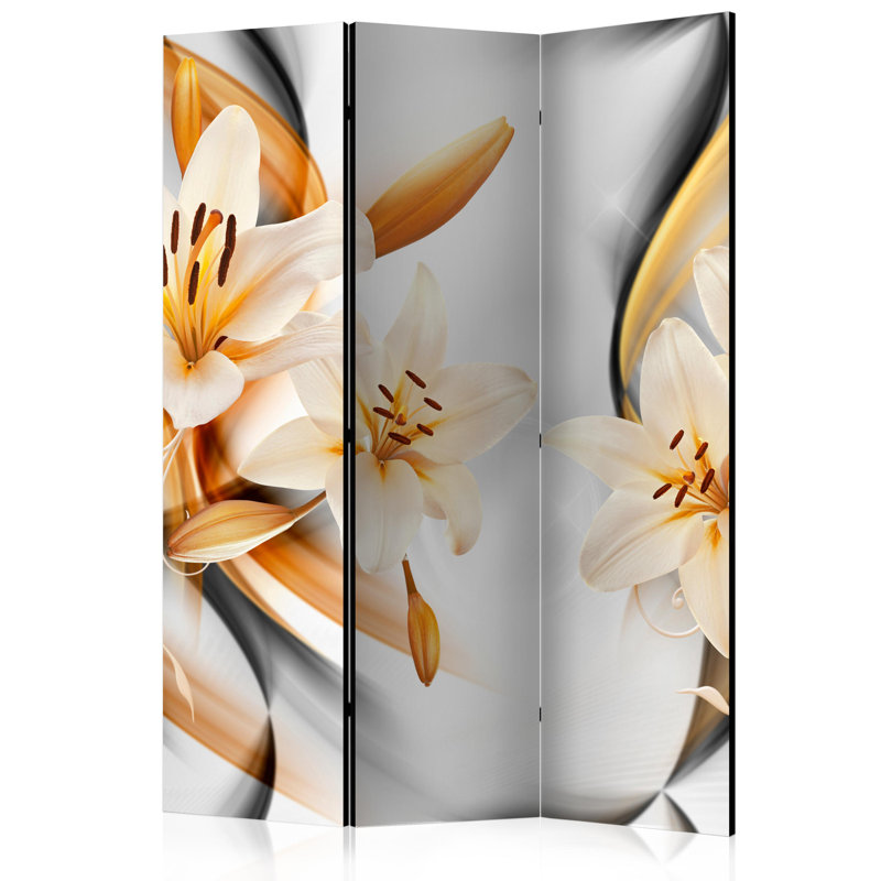 Delphia 172cm H Folding Room Divider, 3