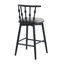 Tabouret de bar en bois Doria, ensemble de 2-484231110