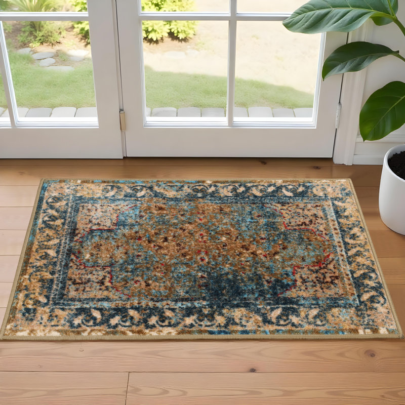 Tapis intérieur 100% nylon Ellert, Rectangulaire 2 pi x 3 pi