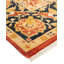 Tapis orange noué à la main de conception unique 8 pi 2 po x 10 pi 5 po Keenan