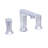 Widespread 2-handle Bathroom Faucet-16204390