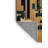 Machine Washable Art Deco Brown Area Rug-1282947353