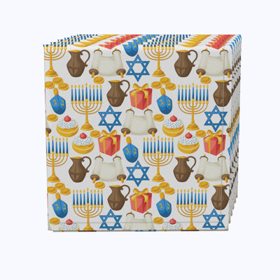 Polyester Geometric Square Napkin