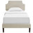 Corene Platform Bed with Squared Tapered Legs-717047249-717047253