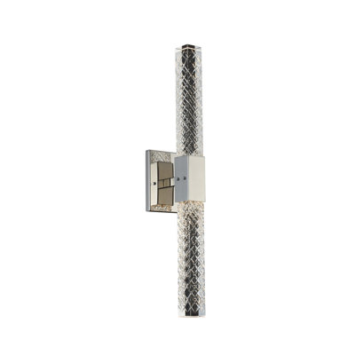 Apollo 1 LT Chrome/Clear Wall Sconce Allegri