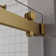 44" - 48" W x 77" H Contemporary Frameless Double Sliding Shower Door with 3/8" Clear Glass