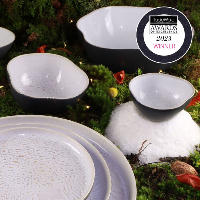 Uno Kaze Stoneware Platter 13"