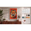 Alert Fox Portrait Modern 1 Piece Wrapped Canvas Wall Art-1614562675-1614562679
