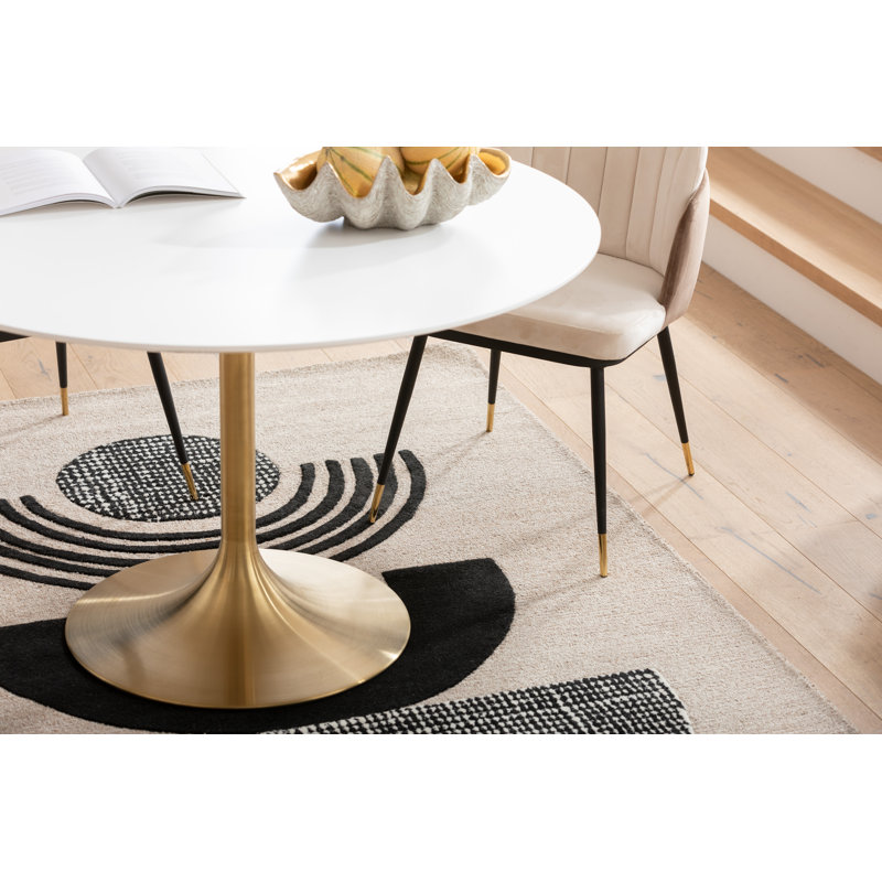 Rectangular Dining Table, 76cm H x 120cm W x 120cm D, White