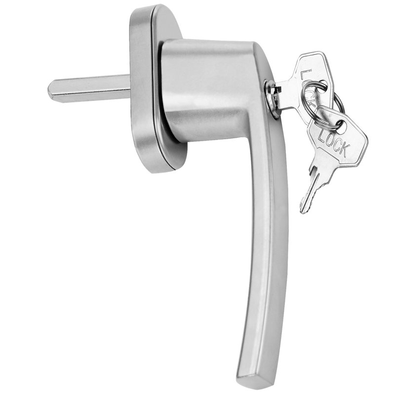 Euan Window Handle Set, Silver