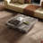 Danery Faux Marble Square 42" Coffee Tables 2 Legs Cocktail Tables-1679606539
