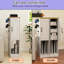 Armoire de rangement 44,49 po Slim Av