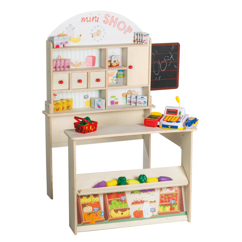 Toy Shop Play Carts & Stand Set