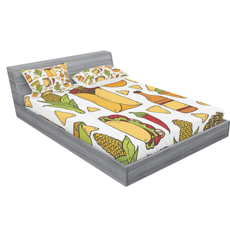 Microfiber Sheet Set, Full Sheet Set + Fitted Sheet + 2 Pillowcases
