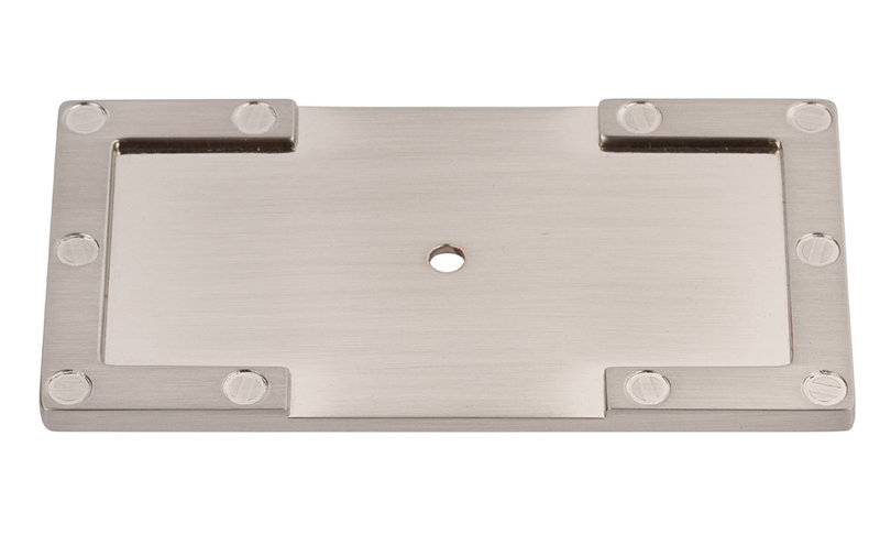 Campaign L-Bracket  Backplate, Polished Chrome