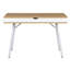 Bureau d'ordinateur avec rangement moderne