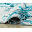 Tapis turquoise / crème Thorold-854407920