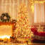 Arbre de Noël artificiel lumineux 7,5 pi