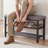 Small Shoe Bench, 3-Tier Shoe Rack, 6 Pair Shoe Storage Bench with PU Seat Cushion, Entryway Shoe Rack Bench with Metal Mesh Shelves, Freestanding Shoe Organizer for Hallway-285045730