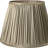 Pale Slanted Paperback Pleated Tafetta Lampshade-109848469-109848471