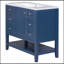Meuble-lavabo 36 po avec trois tiroirs-345564305