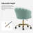 Belanda 23'' W Modern Velvet Task Chair with Tufted Back-828792402