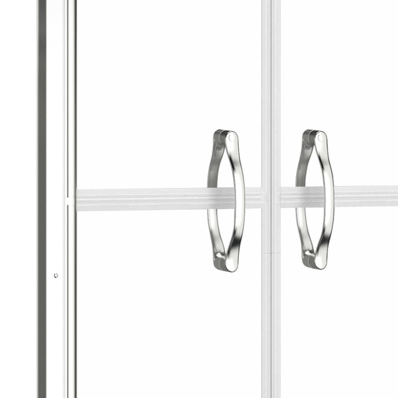 Quattlebaum Shower Door Clear ESG, 190cm H x 81cm W