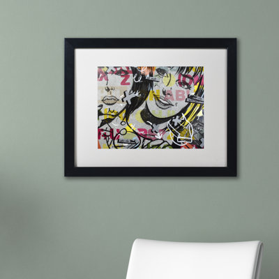 « excusess », impression encadrée sur toile