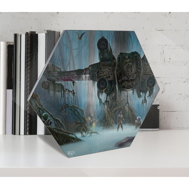 Impression sur bois Star Wars (Do. Or Do Not. Il n'y a pas d'essai)