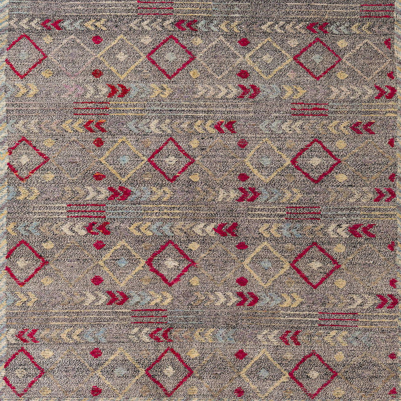 Tapis abstrait moderne 5073, Carré 6 pi