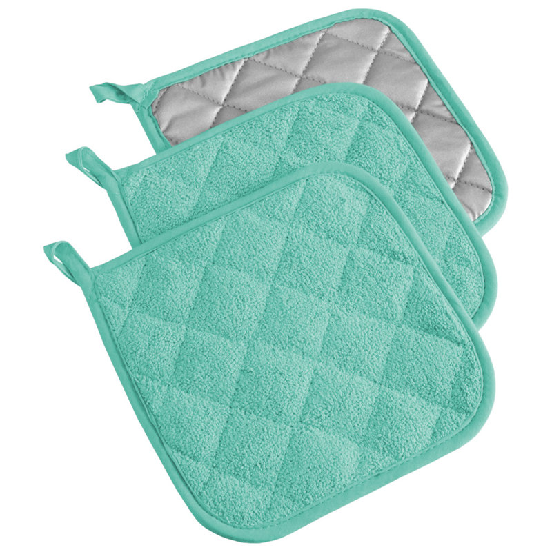 Ensemble de porte-casseroles 3 pièces Damontray, Aigue-marine