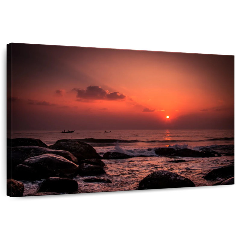 Gillard Rocky Gillard Fiery Sunset, H 20 po x l 30 po
