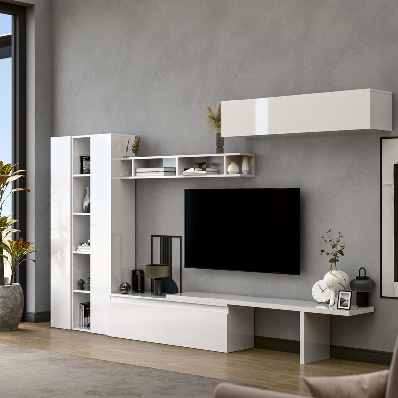 Ghent Entertainment Centre, White