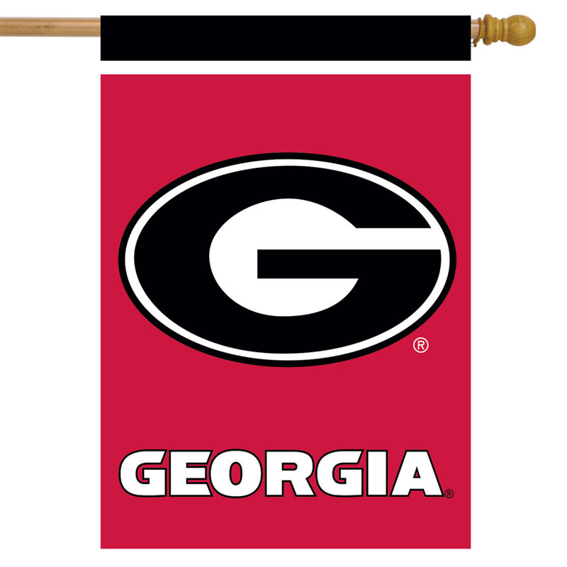 Georgia Bulldogs NCAA Licensed House Flag, Georgia