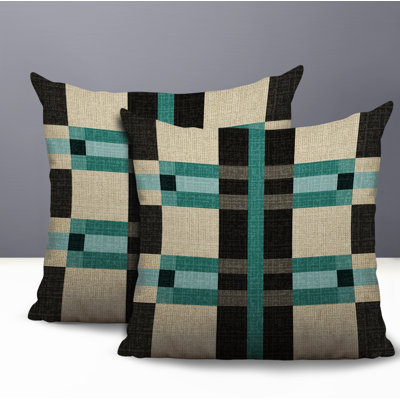 Joey 2 Sets Indoor/Outdoor Reversible Indoor Pillow