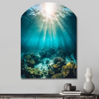 Molloy - Coastal Arch Shape Asymmetric Metal Wall Sculpture