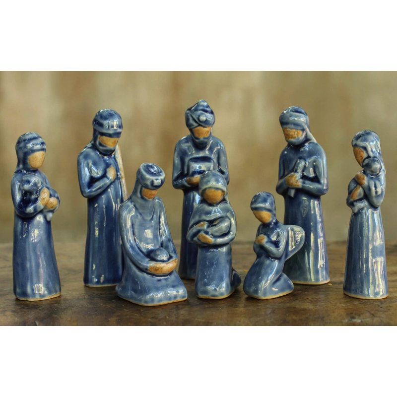 Ensemble de crèche de naissance thaï saint
