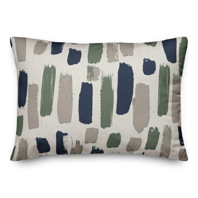  Housse et insert de coussin d'extérieur Paint Strokes