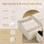 Paquet de 6: Organisateur de vêtements, organisateur de garde-robe et rangement avec poignées, organisateurs de garde-robe pliables en tissu-1029325510
