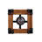 Aalyah 1 - Light Black/Brown Lantern Pendant