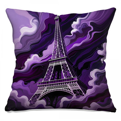 Coussin Tour Eiffel, coussins double face Architecture