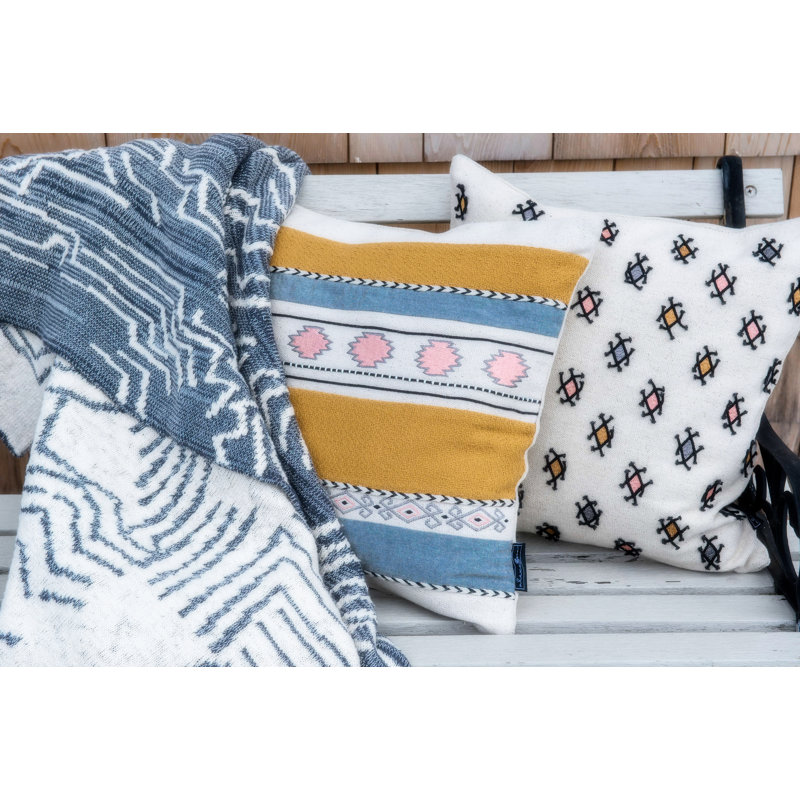 Coussin décoratif en coton 100% Childersburg