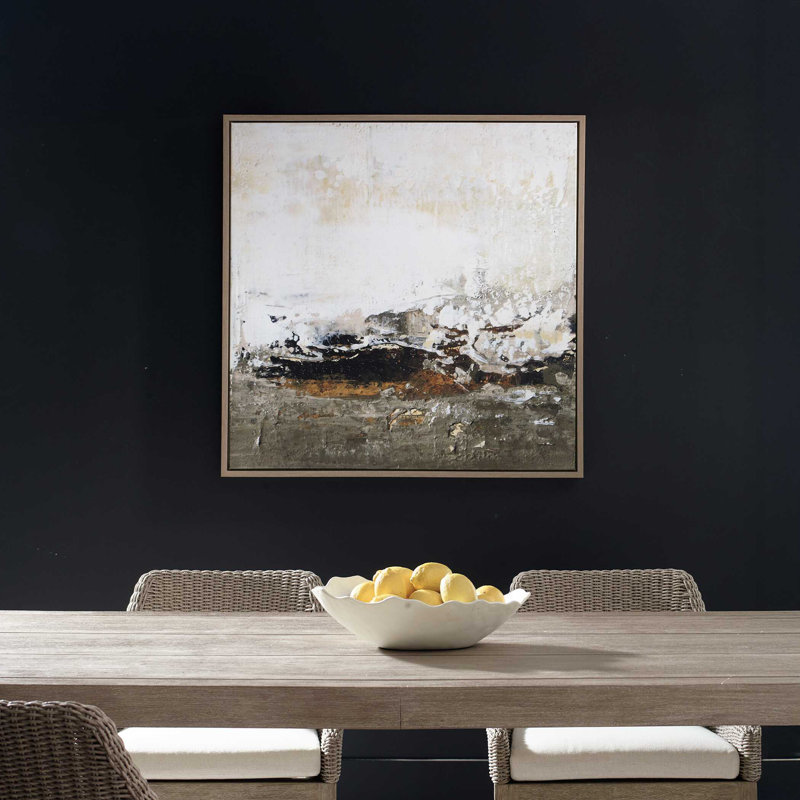 «Uttermost The L'autre Side», art abstrait encadré
