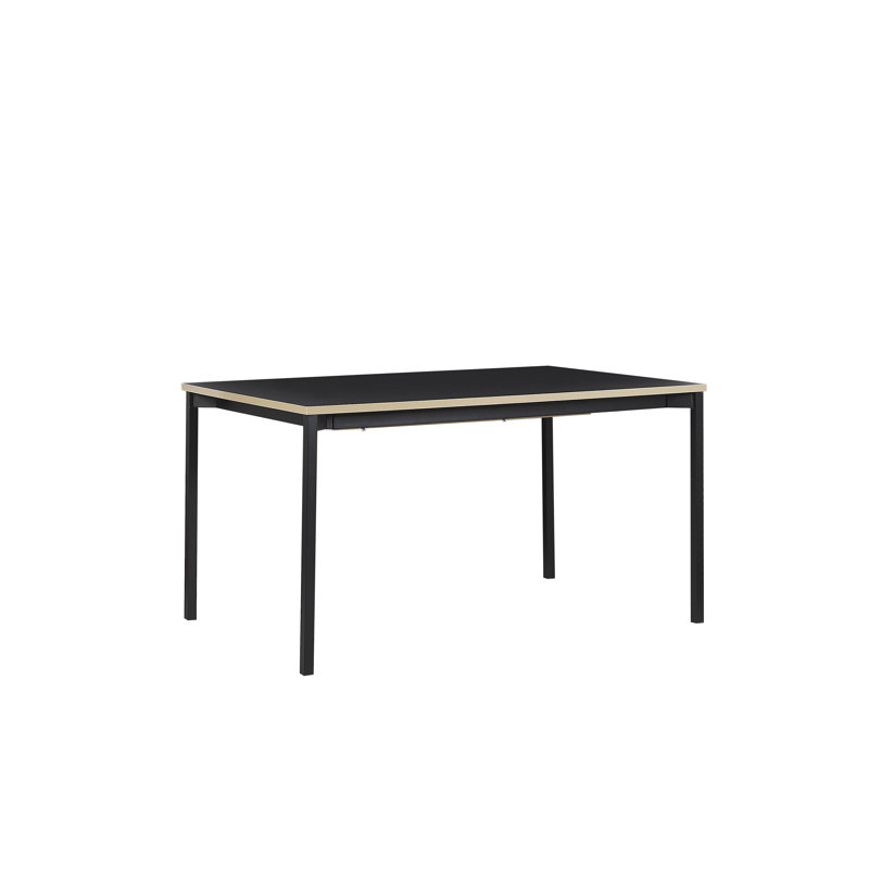 Chantey Extendable Metal Base Dining Table, H76 x L190 x W90cm